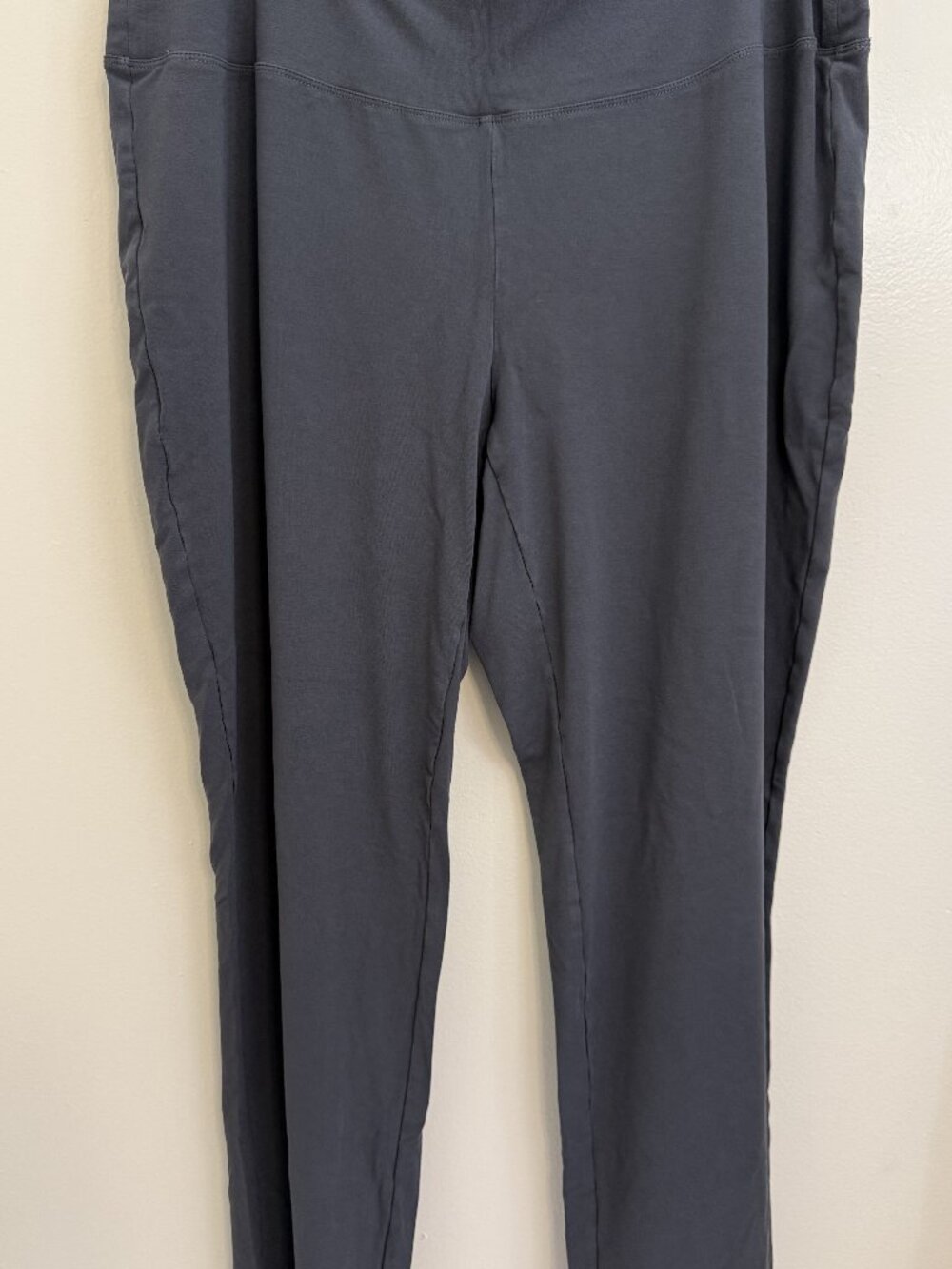 J. Jill Wearever Smooth Fit Slim Leg Pants Womens Plus 2X Grey Pull-on Workwear
